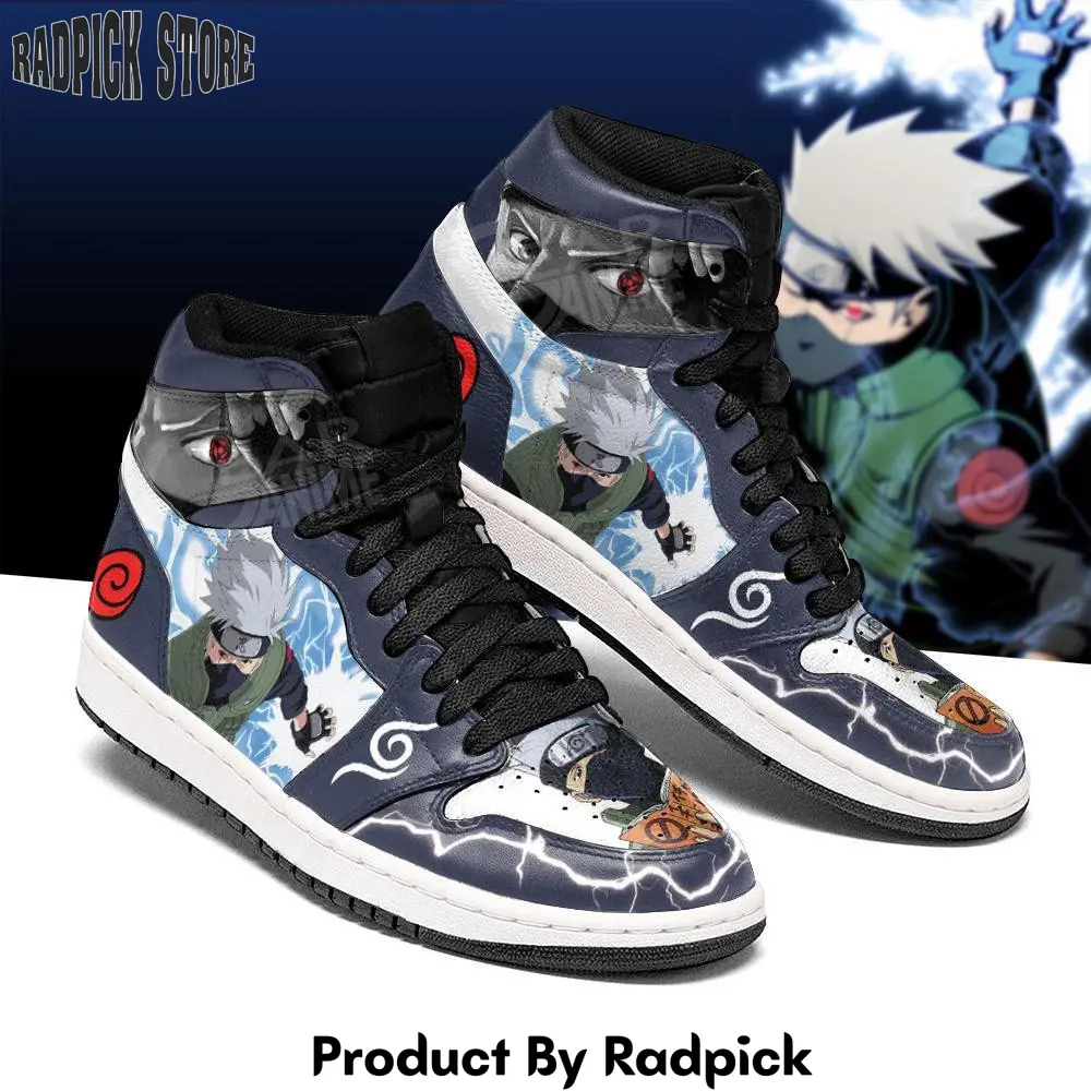 Hatake kakashi air jordan high top sneakers anime  rp0246231